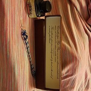 Crystal dip inkpen with ink